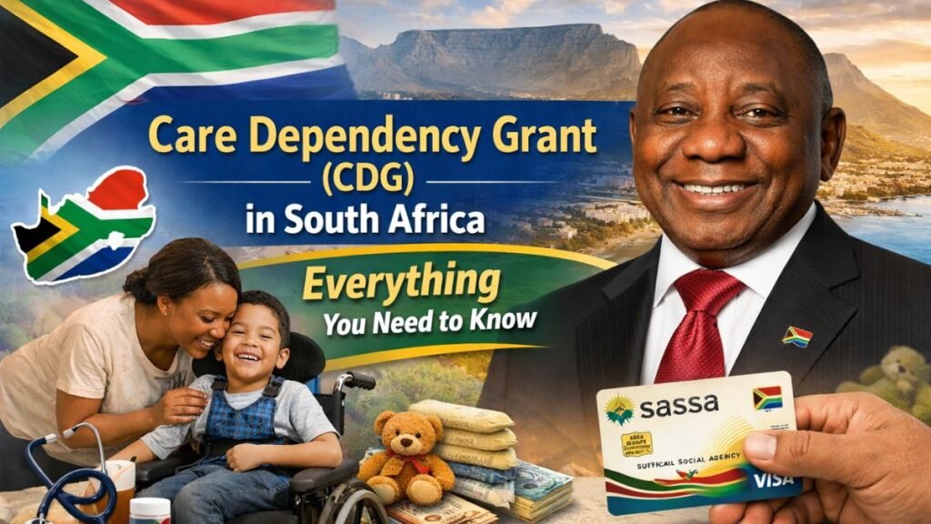 Care Dependency Grant (CDG) in South Africa - Everything You Need to Know