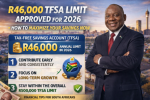 R46,000 TFSA Limit Approved for 2026 – How to Maximize Your Savings Now