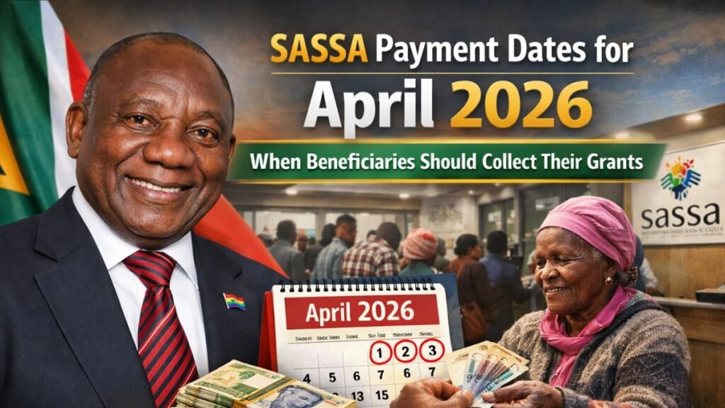 SASSA Payment Dates for April 2026 - When Beneficiaries Should Collect Their Grants
